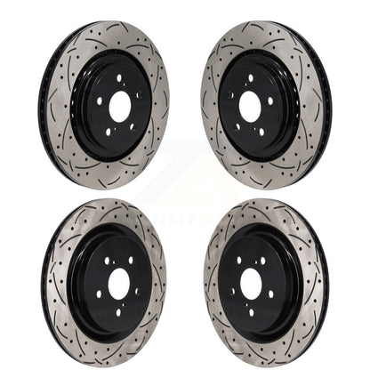 Kit de Rotor de frein à fente avant et arrière, pour Toyota Highlander Lexus RX350 RX350