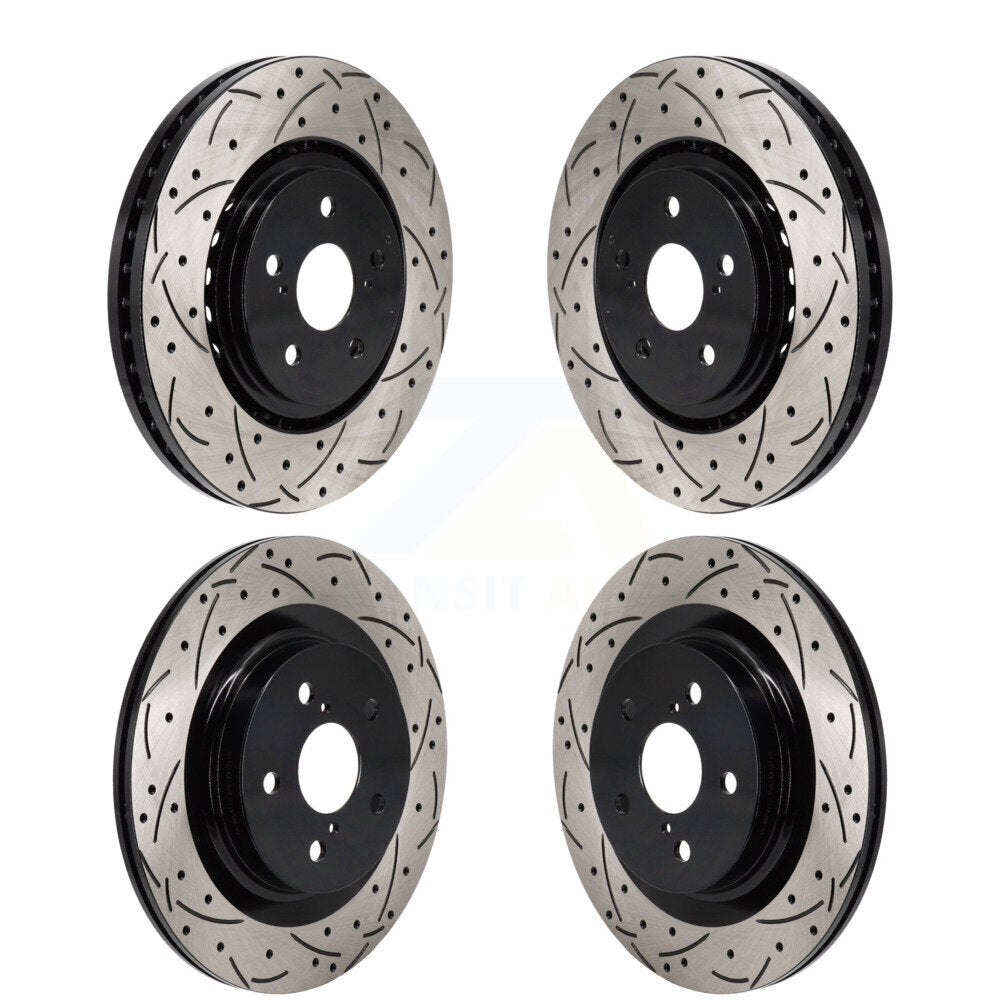 Kit de Rotor de frein à fente avant et arrière, pour Toyota Sienna RAV4 Prime bZ4X Subar