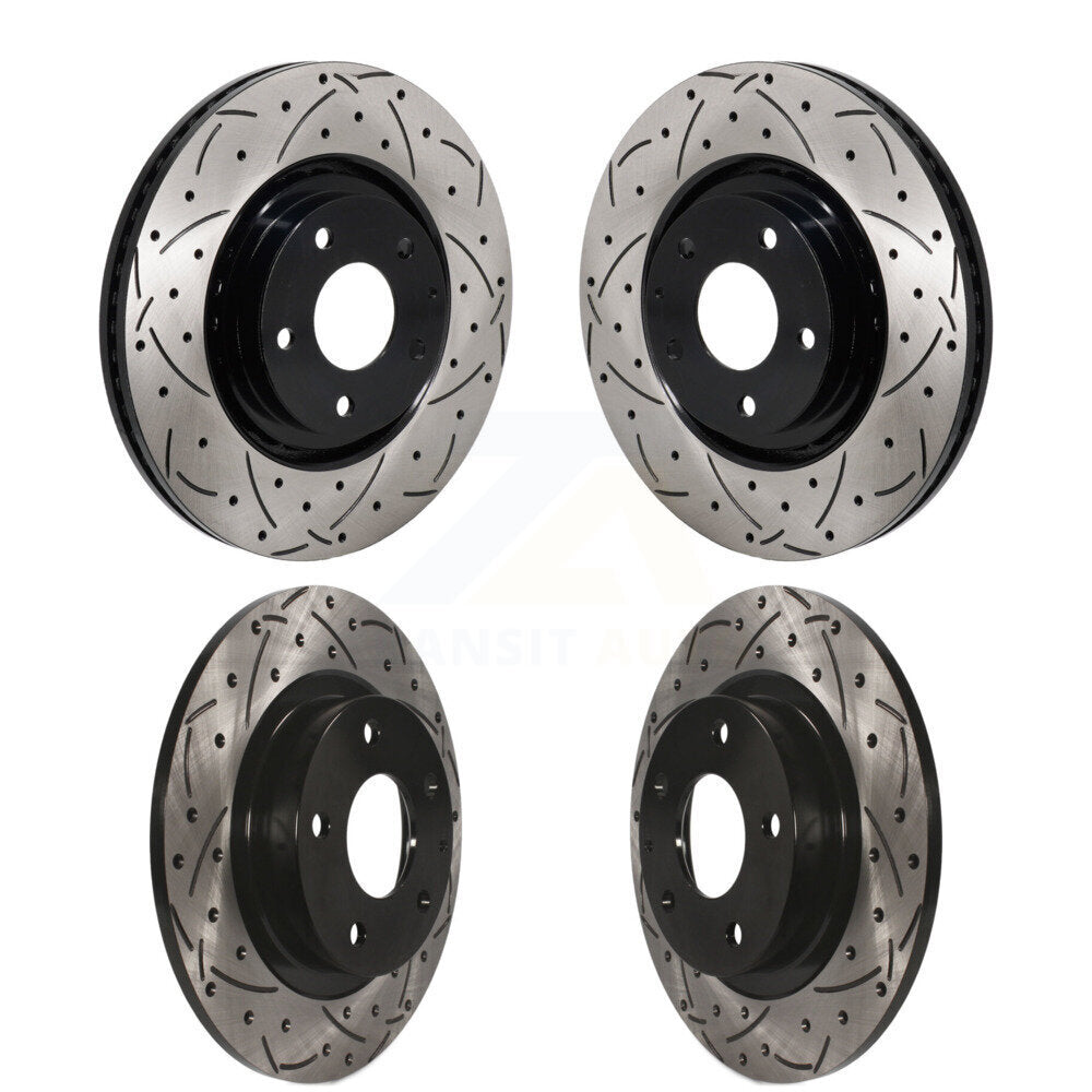 Kit de rotors de frein à disque à fente avant et arrière, pour Mazda 6 Turbocharge 2019 – 2021