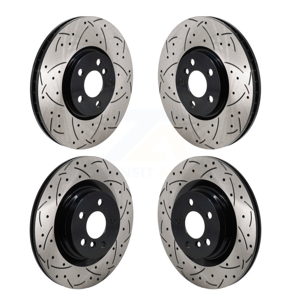 Kit de rotors de frein à disque à fente percée, revêtement avant et arrière, pour Mini Cooper Countryman