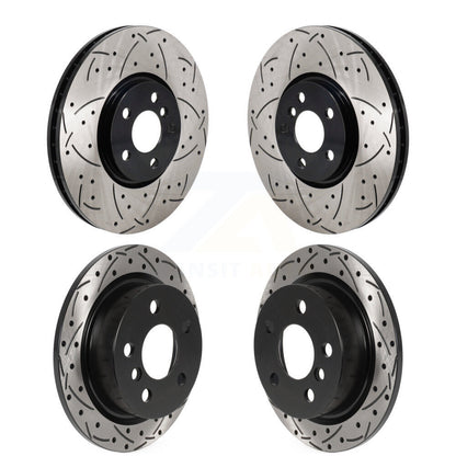 Kit de rotors de frein à disque fendus percés avant et arrière pour Mini Cooper