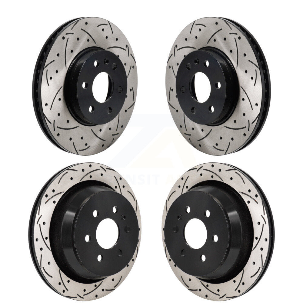 Kit de rotors de frein à disque à fente avant et arrière, pour Chevrolet Colorado GMC Canyon