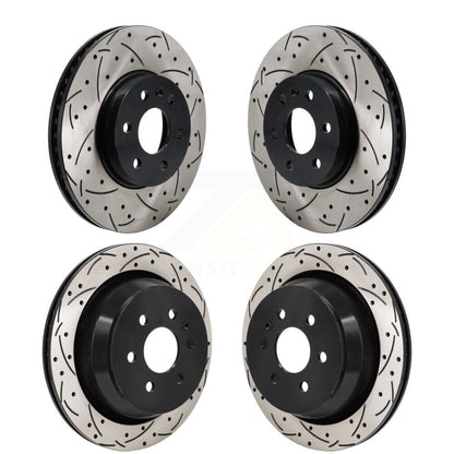 Kit de rotors de frein à disque à fente avant et arrière, pour Chevrolet Colorado GMC Canyon