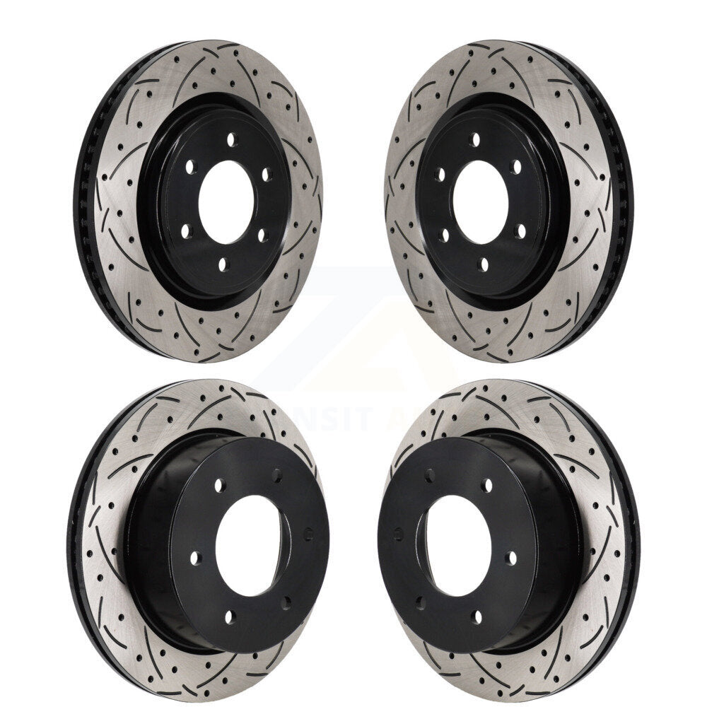 Kit de Rotor de frein à disque, fente de perçage avant et arrière, pour Ford Bronco 2022 2024 3.0
