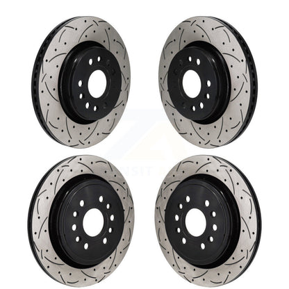 Kit de rotors de frein à disque à fente avant et arrière, pour Ram 1500 Jeep Wagoneer Grand