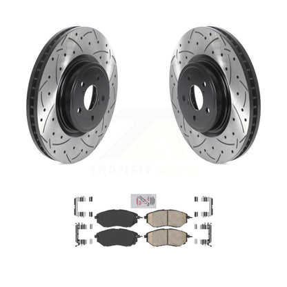 Kit de plaquettes en céramique pour Rotors de frein à fente avant, pour Subaru Forester Outback Legac