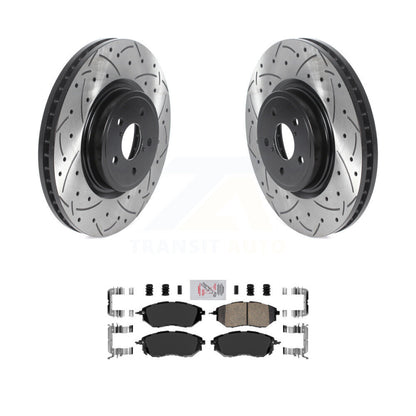 Kit de plaquettes en céramique pour Rotors de frein à fente avant, pour Subaru Forester Outback Legac