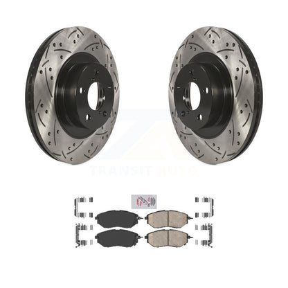 Kit de plaquettes en céramique pour Rotor de frein à fente avant percée, pour Subaru Legacy 3.0 R avec 3.0