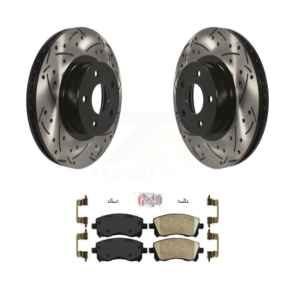 Kit de plaquettes en céramique pour Rotors de frein à fente avant, pour Subaru Forester Legacy Imprez