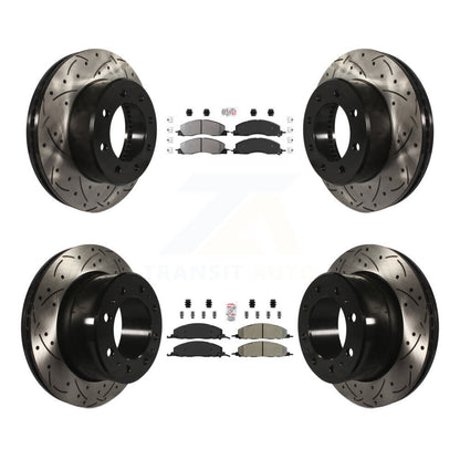Kit de Rotor de frein à fente semi-métallique avant et arrière, pour Ram 3500 2500 150