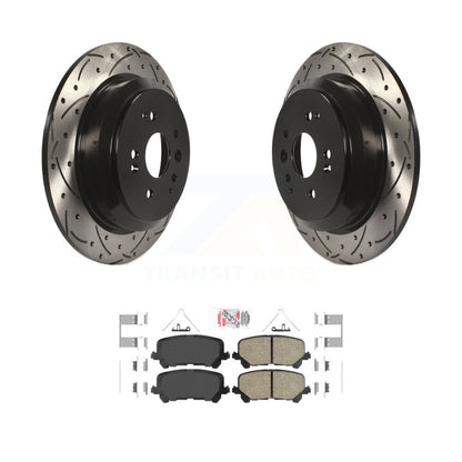Kit de plaquettes en céramique pour rotors de frein à disque, fente de perçage arrière, pour Acura MD 2014 – 2016