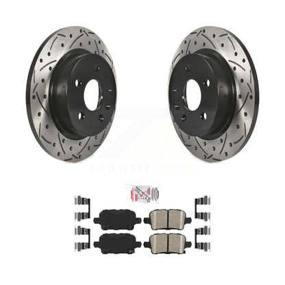 Kit de plaquettes en céramique pour Rotor de frein à disque fendu, revêtement arrière, pour Chevrolet Cruze