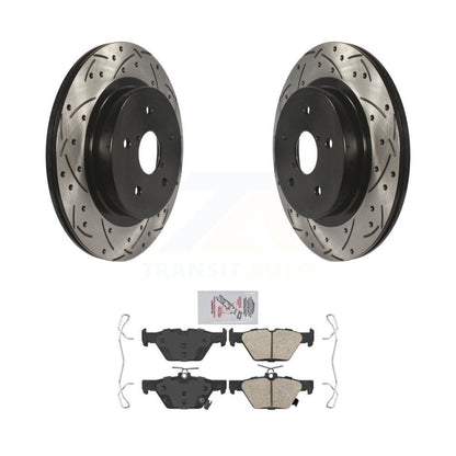Kit de plaquettes en céramique pour Rotor de frein à disque, fente arrière percée, pour Subaru Outback WRX Legac