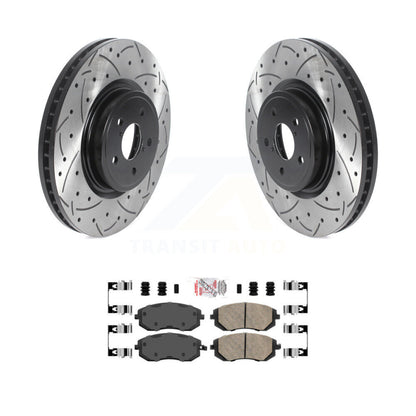 Kit de plaquettes en céramique pour rotors de frein à disque fendus, revêtement avant, pour Subaru Legac