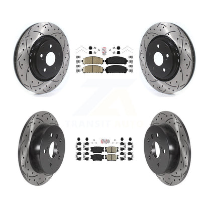Kit de Rotor de frein à disque, fente de perçage de tampons en céramique avant et arrière, pour Toyota Camry TR 2022