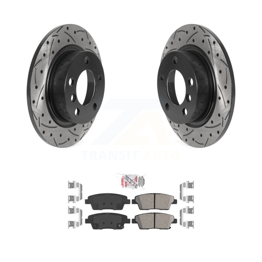 Kit de plaquettes en céramique pour Rotor de frein à fente arrière, pour Mini Cooper Countryman Pacema