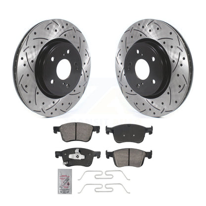 Kit de plaquettes en céramique pour Rotor de frein à disque, fente avant percée, pour Honda Civic Accord Acur