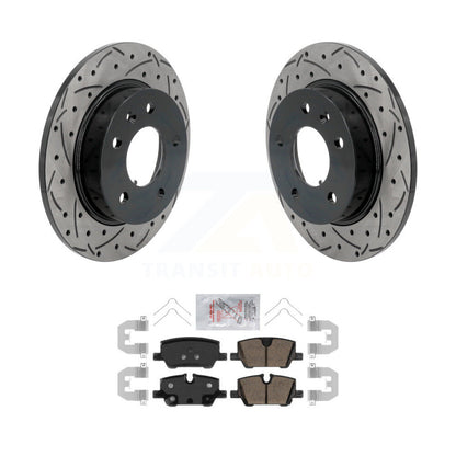 Kit de plaquettes en céramique pour Rotor de frein à fente arrière, pour Chevrolet Trailblazer Buick G