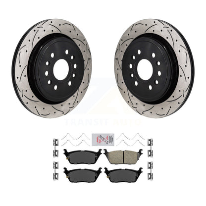 Kit de plaquettes en céramique pour Rotor de frein à fente arrière, pour Ram 1500 Jeep Wagoneer Grand