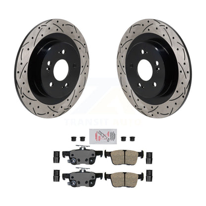 Kit de plaquettes en céramique pour rotors de frein à disque, fente de perçage arrière, pour Acura TL 2021 – 2023