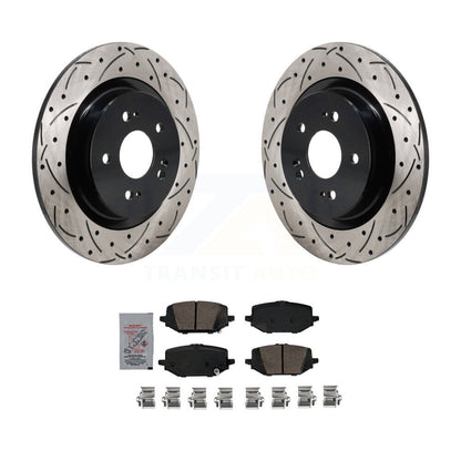 Kit de plaquettes en céramique pour rotors de frein à disque, fente de perçage arrière, pour Acura MD 2022 – 2024