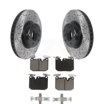 Kit de plaquettes en céramique pour Rotors de frein à fente avant, pour BMW 328i xDrive 330i 320i 435