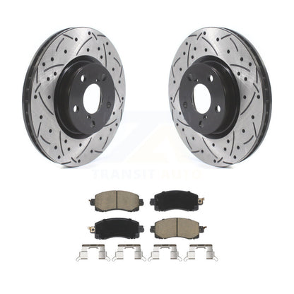 Kit de plaquettes en céramique pour Rotor de frein à disque fendu, revêtement avant, pour Subaru Imprez