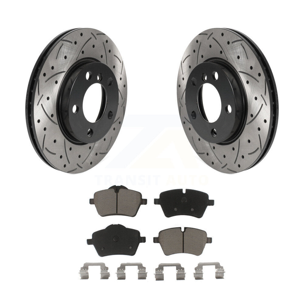 Kit de plaquettes en céramique pour Rotors de frein à fente avant, pour Mini Cooper Countryman Pacema