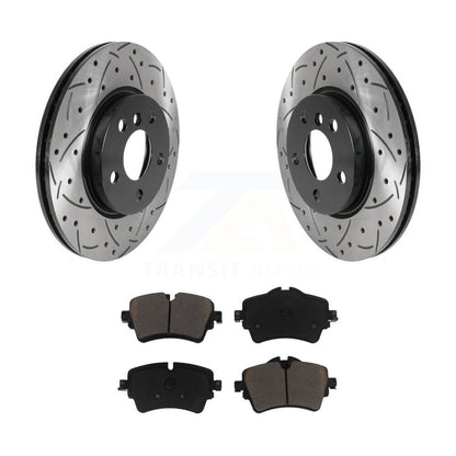 Kit de plaquettes en céramique pour Rotor de frein à disque, fente de forage à revêtement avant, pour Mini Cooper Clubma