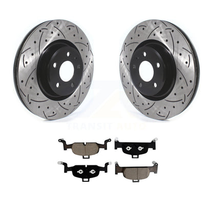 Kit de plaquettes en céramique pour Rotor de frein, fente de perçage avant, pour Audi A4 Quattro Q5 A5 Sportbac