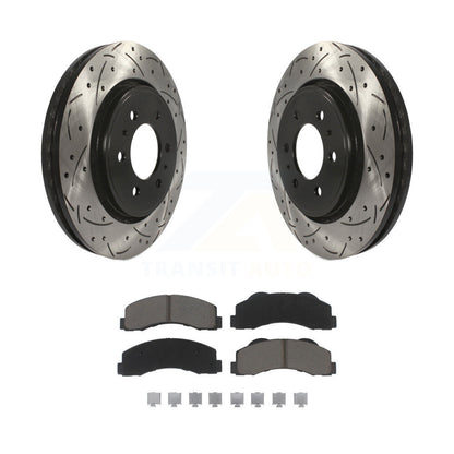 Kit de plaquettes en céramique pour Rotor de frein à fente avant, pour Ford F-150 Expedition Lincol