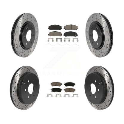 Kit de plaquettes en céramique pour rotors de frein avant et arrière, pour INFINITI QX80 Nissan QX5