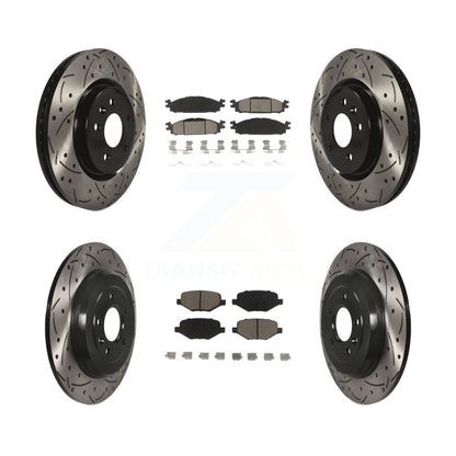 Kit de plaquettes en céramique pour Rotors de frein avant et arrière, pour Ford Explorer Flex Tauru