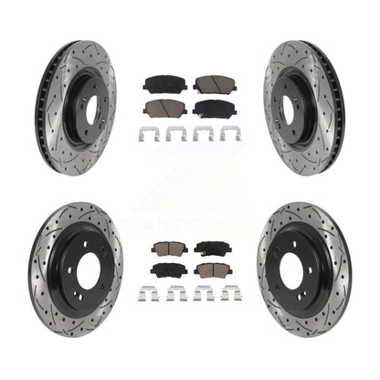 Kit de plaquettes en céramique pour rotors de frein avant et arrière, pour Kia Optima 2013 2.0 – 2015
