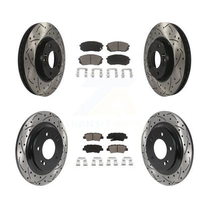 Kit de plaquettes de frein à disque en céramique, avec revêtement avant et arrière, pour Kia Soul E