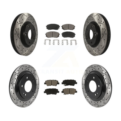 Kit de plaquettes de frein à disque en céramique, avec revêtement avant et arrière, pour Kia Soul E