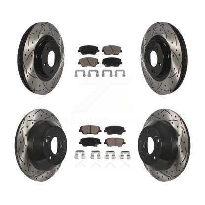 Kit de plaquettes en céramique pour Rotors de frein avant et arrière, pour Kia Sorento Hyundai Sant