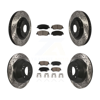 Kit de plaquettes en céramique pour Rotor de frein à disque, fente avant et arrière, pour Hyundai Santa Fe X