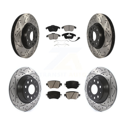 Kit de plaquettes en céramique pour Rotors de frein avant et arrière, pour Audi Q3 Quattr 2016 – 2018