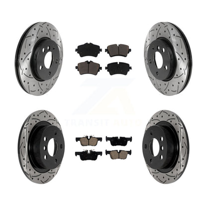 Kit de plaquettes en céramique pour Rotor de frein à disque, fente avant et arrière, pour Mini Cooper Clubma