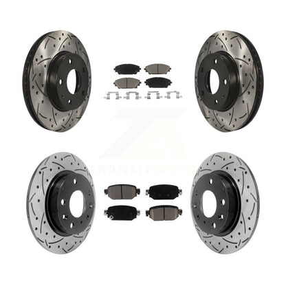 Kit de plaquettes en céramique pour Rotor de frein à fente avant et arrière, pour Mazda CX-3 FW 2019 – 2022