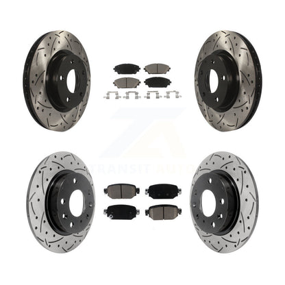 Kit de plaquettes en céramique pour Rotor de frein à fente avant et arrière, pour Mazda CX-3 AW 2019 – 2022