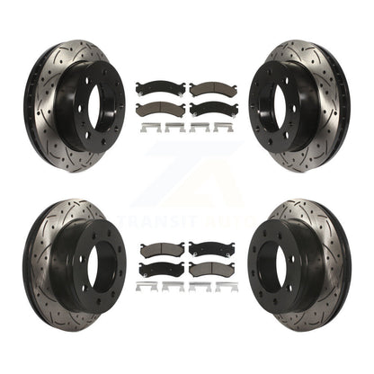 Kit de plaquettes en céramique pour Rotors de frein avant et arrière, pour Chevrolet GMC Sierra 250