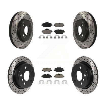 Kit de plaquettes en céramique pour Rotor de frein, fente de perçage avant et arrière, pour Mini Cooper 2015 l/1.5