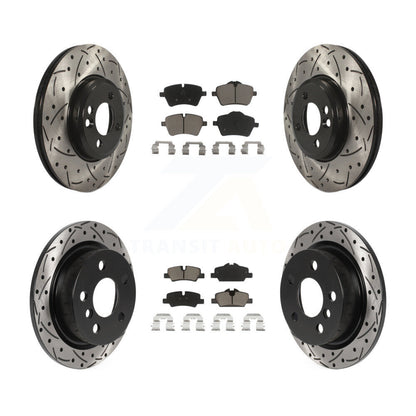 Kit de plaquettes en céramique pour Rotor de frein, fente de perçage avant et arrière, pour Mini Cooper 2015 l/1.5