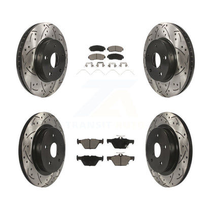 Kit de plaquettes en céramique pour Rotor de frein, fente avant et arrière percée, pour Subaru Legacy 2.5 16-19