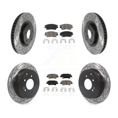 Kit de plaquettes en céramique pour Rotors de frein avant et arrière, pour Kia Sportage Turbocharge