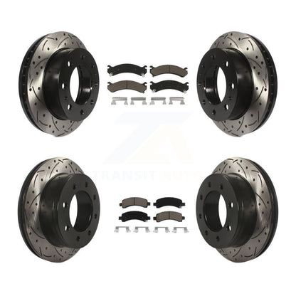 Kit de plaquettes en céramique pour Rotors de frein avant et arrière, pour GMC Savana 2500 Chevrole