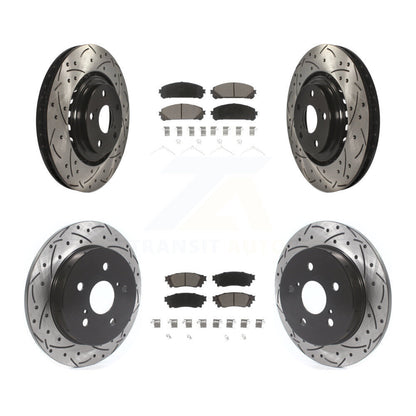 Kit de plaquettes en céramique pour Rotors de frein avant et arrière, pour Lexus NX300 NX200t NX300