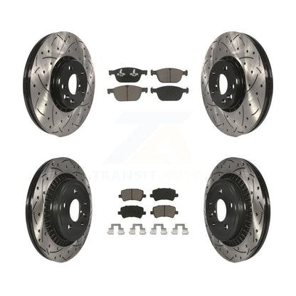 Kit de plaquettes en céramique pour rotors de frein à disque avant et arrière, pour Volvo XC6 2010 – 2015